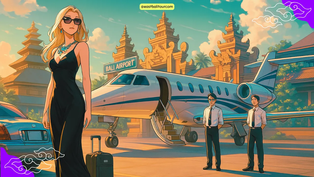 Bali Airport Transfer 2 Luxury Bali airport transfer in a private SUV, ideal for couples or honeymooners heading to upscale villas.