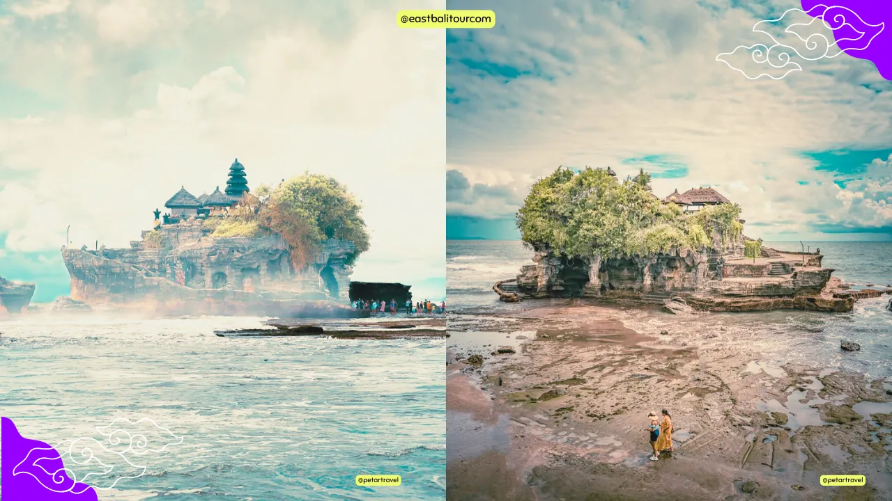 Bali Attractions 2 Tanah Lot Temple Tour with Golden Hour Sunset Stop