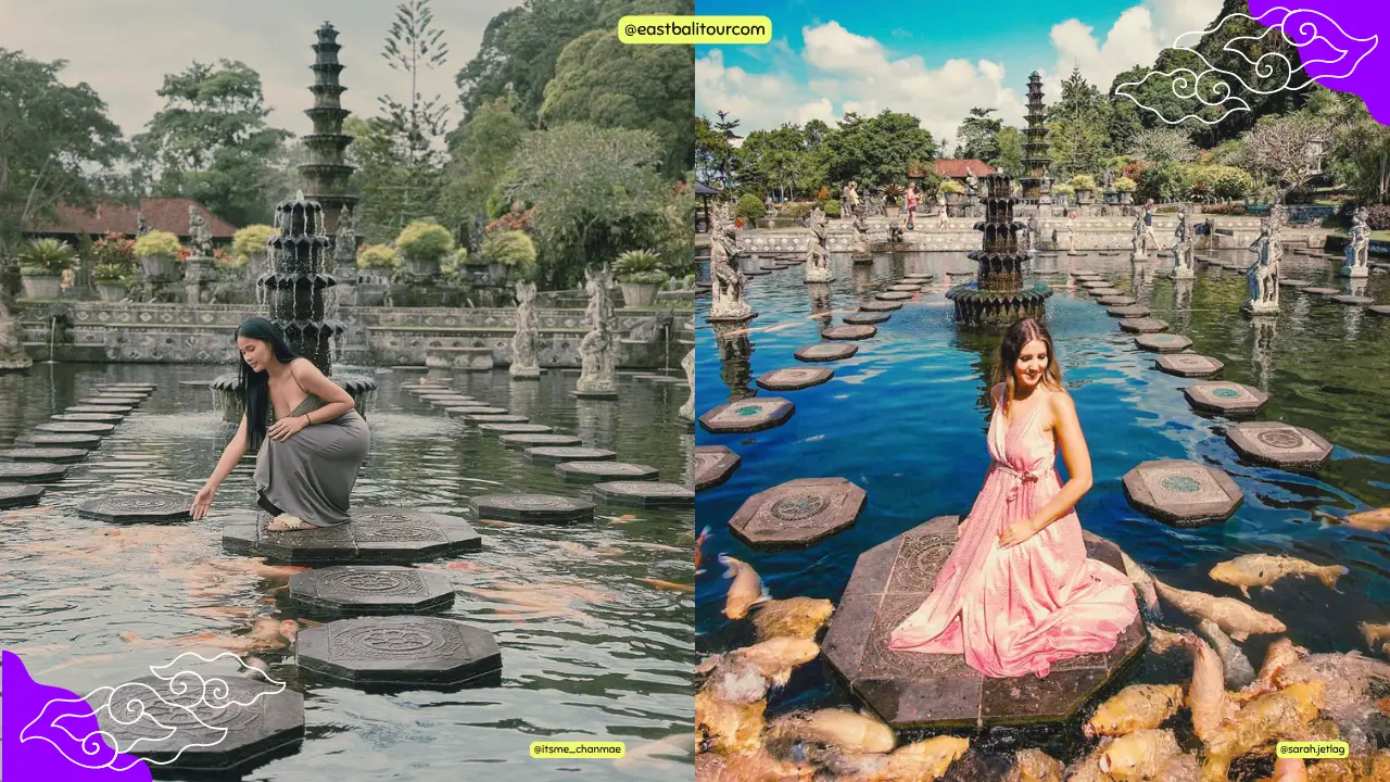 Best East Bali Rafting and Tour 3 Tirta Gangga Royal Water Palace in East Bali with tranquil pools and lush gardens