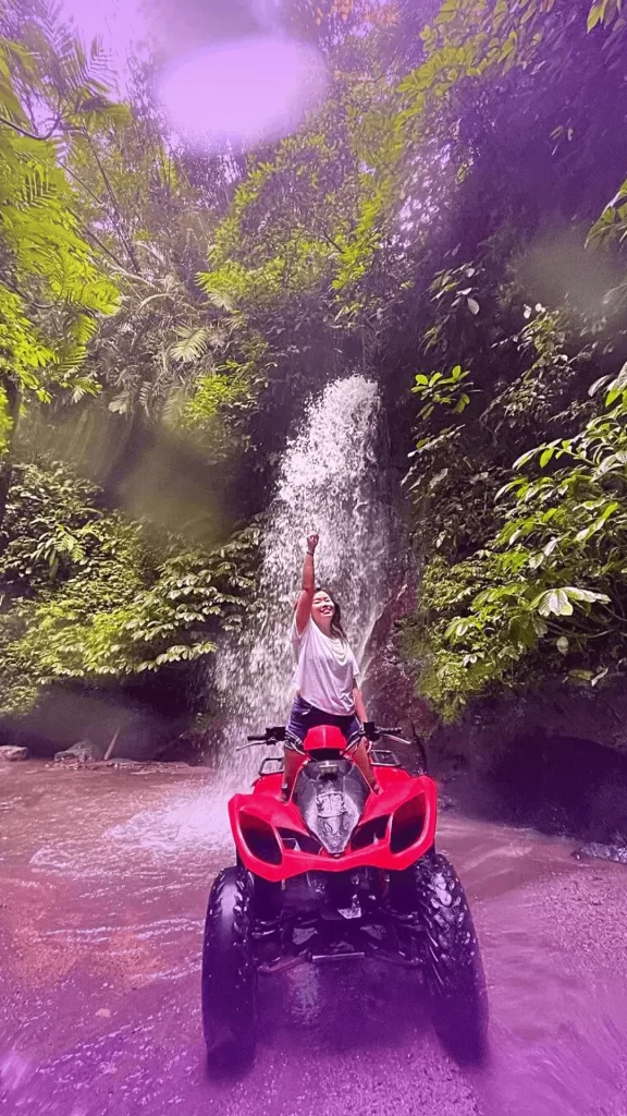 Home 4 North Ubud ATV adventure through Bali’s rice paddies, jungle trails, waterfalls, and traditional villages