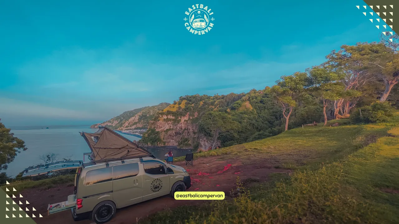 Campervan Bali – enjoy exciting camping at Bukit Asah with ocean views, sunrise, and peaceful nature.