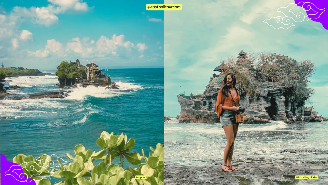 Tour de medio día en Bali - Excursión al atardecer a Tanah Lot - Templo sagrado y costa escénica