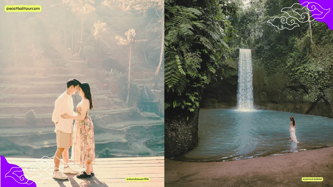 Excursión espiritual por Ubud: rituales en Tirta Empul, arrozales de Tegalalang y el pueblo tradicional de Penglipuran