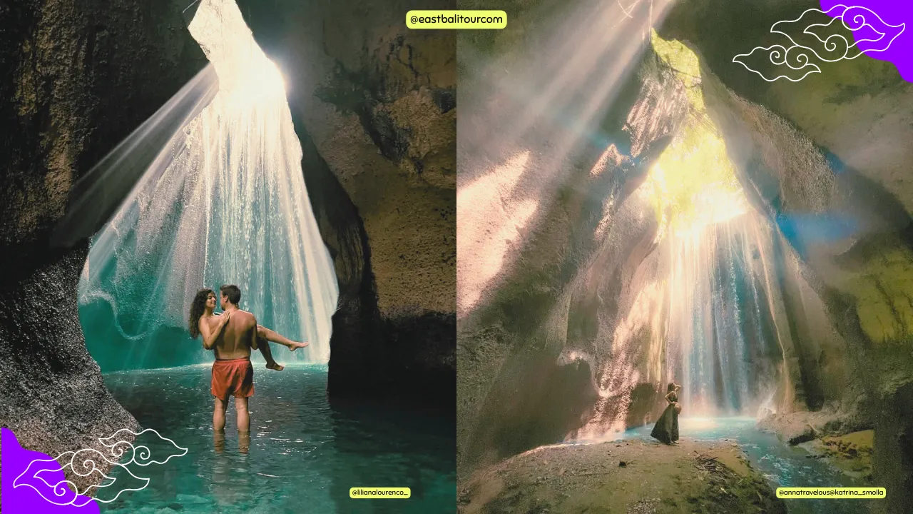 La joya oculta de Bali: excursión de un día a la cascada Tukad Cepung