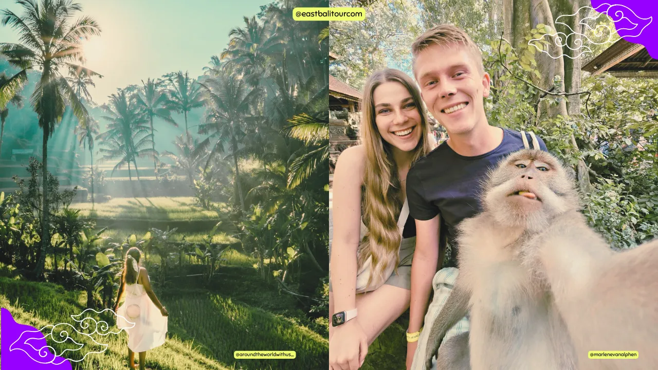 Paquete turístico de 3 días en Bali - aventuras familiares en templos, cascadas y playas