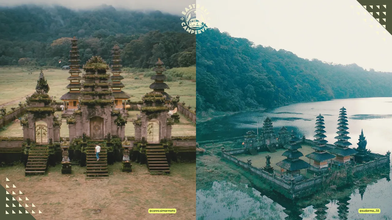 Camping di Danau Tamblingan Bali, camping ground alami di Munduk dengan udara sejuk dan nuansa spiritual.