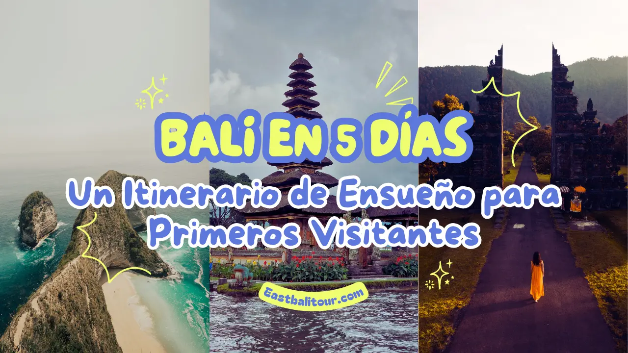 Bali en 5 Días: Un Itinerario de Ensueño para Primeros Visitantes 4 Bali en 5 días, itinerario Bali cinco días, qué hacer en Bali en 5 días, viaje corto a Bali, lugares imprescindibles en Bali, guía turística Bali 5 días, mejores experiencias en Bali, tour por Bali en cinco días, plan de viaje Bali express, viaje cultural y natural Bali 5 días, Bali para principiantes, descubrir Bali en pocos días, escapada tropical Bali 2025, consejos para viajar a Bali, aventura en Bali en cinco días.