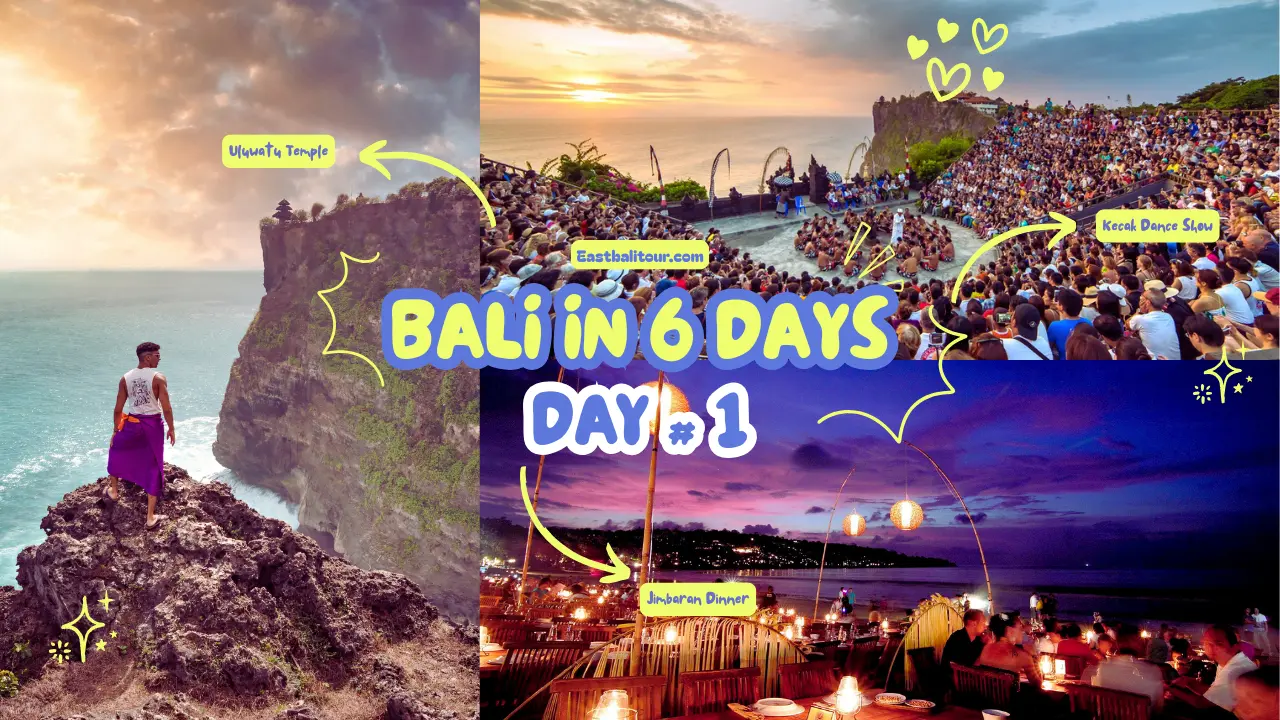 Bali in 6 days itinerary, 6-day Bali travel guide, best Bali tour in 6 days, Bali vacation ideas in six days, what to see in Bali in 6 days, Bali highlights in 6 days, top places to visit in Bali in 6 days, Bali trip planner 6 days, cultural Bali tour 6 days, adventure itinerary Bali 6 days, romantic Bali escape 6 days, family-friendly Bali itinerary 6 days, Bali travel tips for 6-day visit, Bali must-see spots 6 days, budget Bali tour in 6 days.