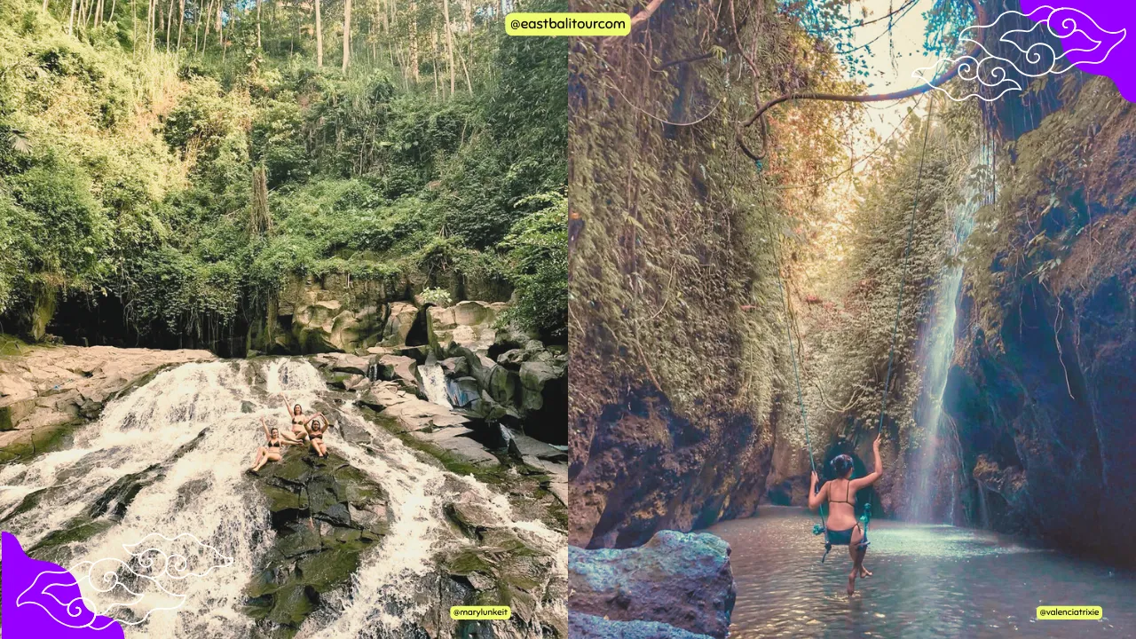 Tour Privado por Ubud – Cascadas y Tesoros Culturales 6 Tour privado por Ubud – El flujo salvaje de la cascada Goa Rang Reng en Bali