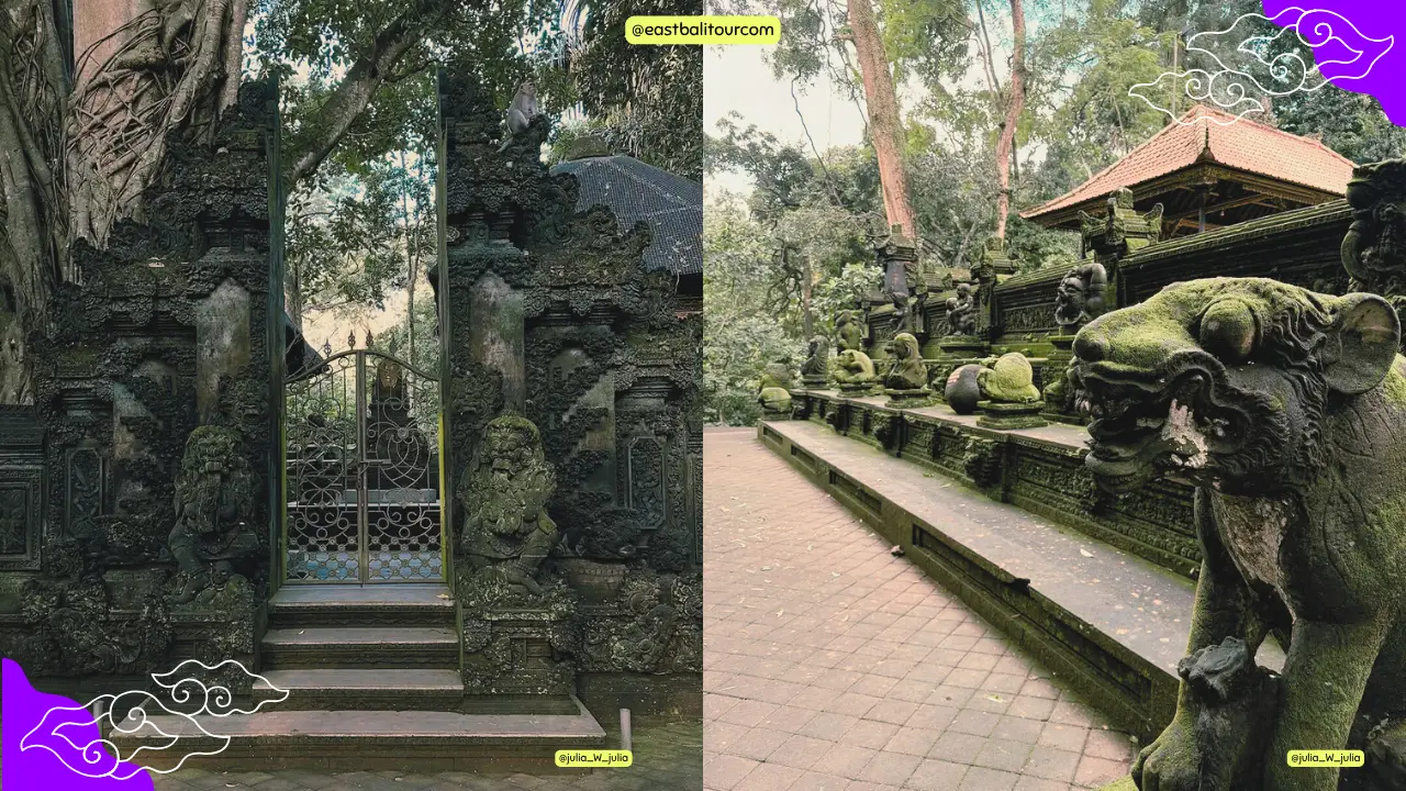Sacred Monkey Forest Sanctuary 8 Ancient temple in Ubud Monkey Forest