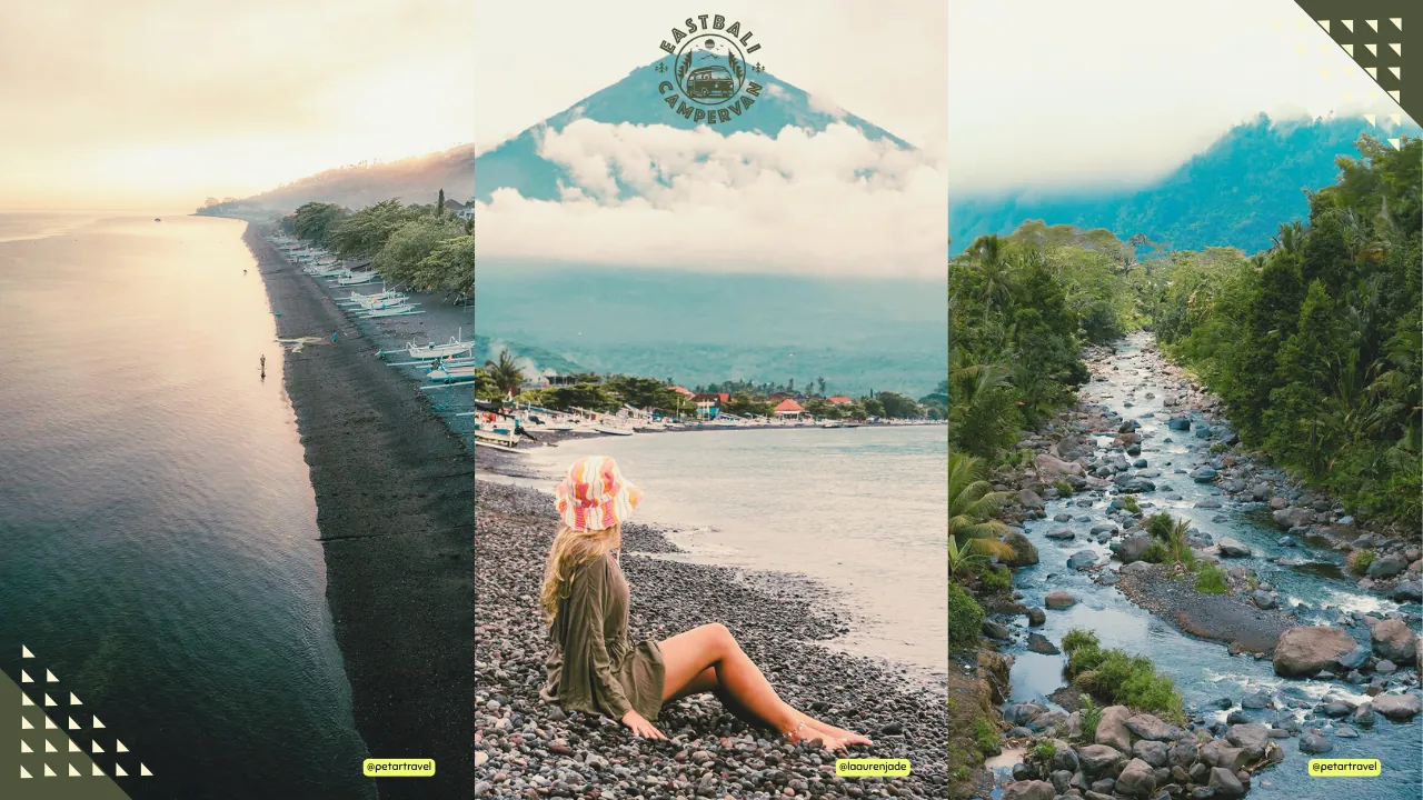 7 Days Bali Roadtrip Itinerary – Amed Beach and Tulamben diving adventure by campervan