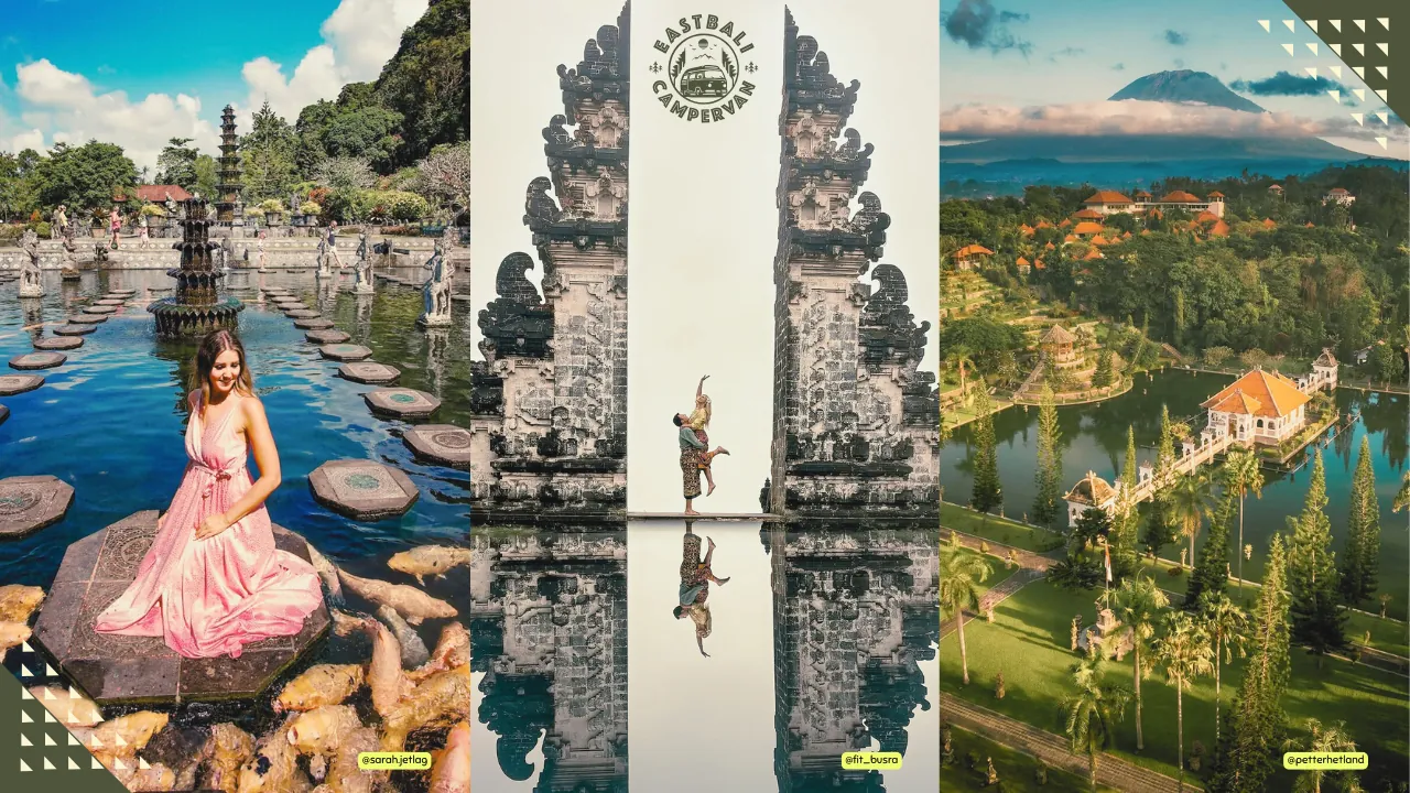 7 Days Bali Roadtrip Itinerary – visiting Lempuyang Temple and Tirta Gangga by campervan