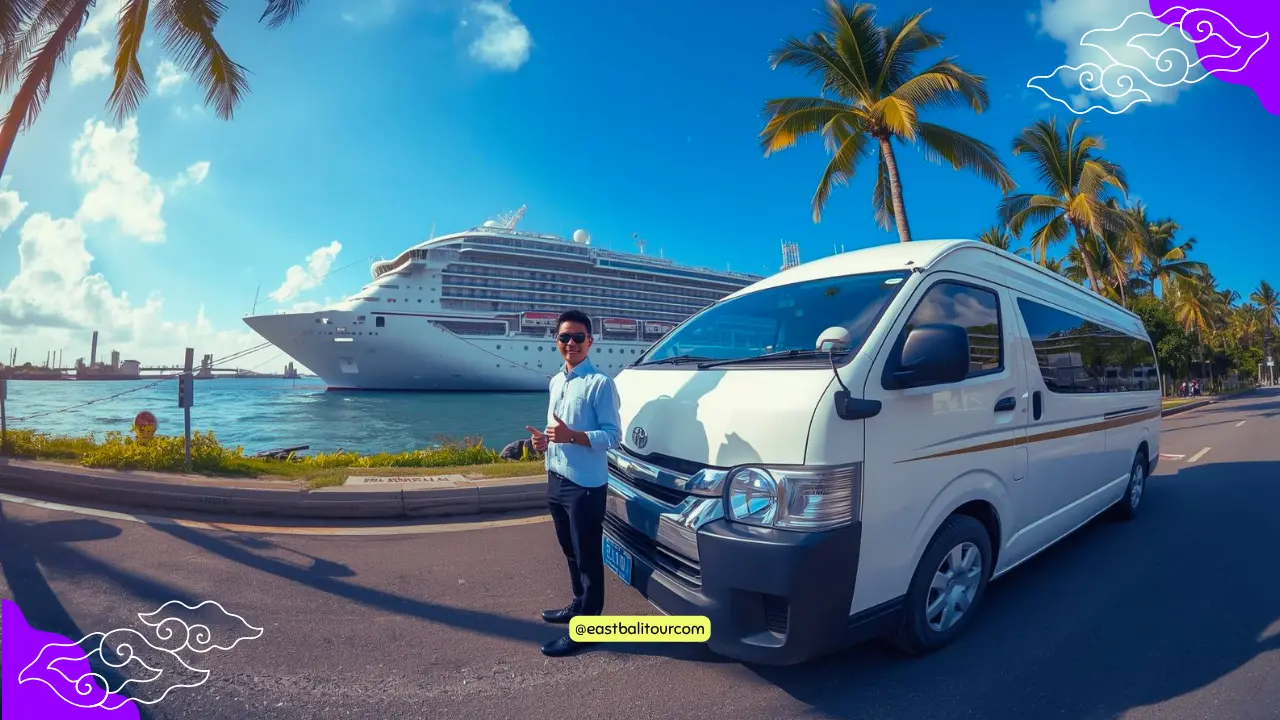 Benoa Port to Ubud: How to See the Best of Bali in 8 Hours 8 Large group minibus shore excursion from Benoa Port Bali