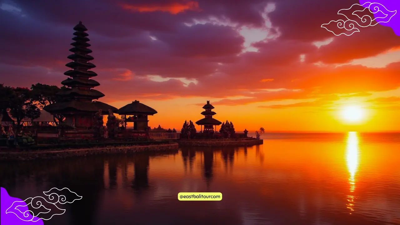 Clear Bali skies with tropical beaches showing the best travel season