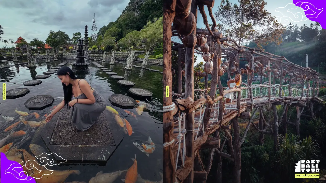 7-Day Bali Itinerary: The Hidden East Route 4 Tirta Gangga Water Palace and Maha Gangga Valley, essential stops on a 7-Day Bali Itinerary for royal views and rice fields.