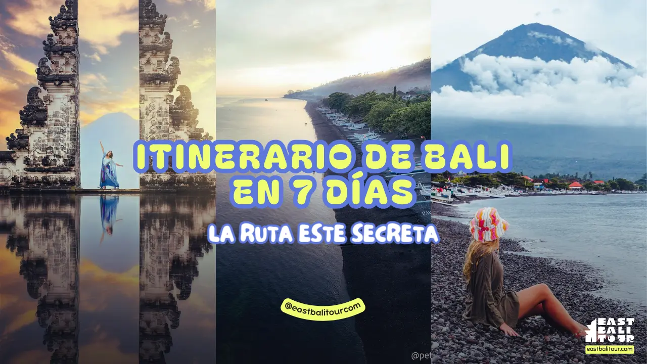 Itinerario de Bali en 7 Dias: Imagen de portada destacada para la ruta este secreta de Bali.