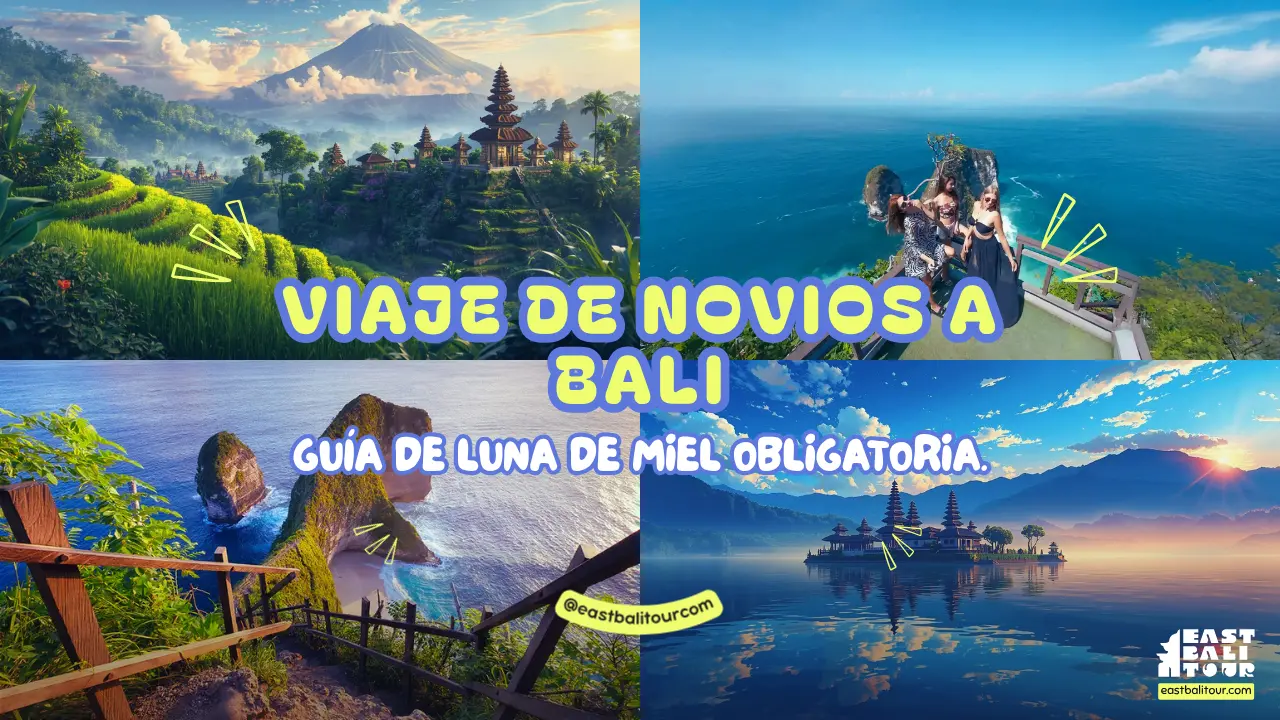 Viaje de novios a Bali con pareja relajándose en una villa privada con piscina infinita