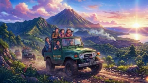 Mount Batur Bali jeep tour