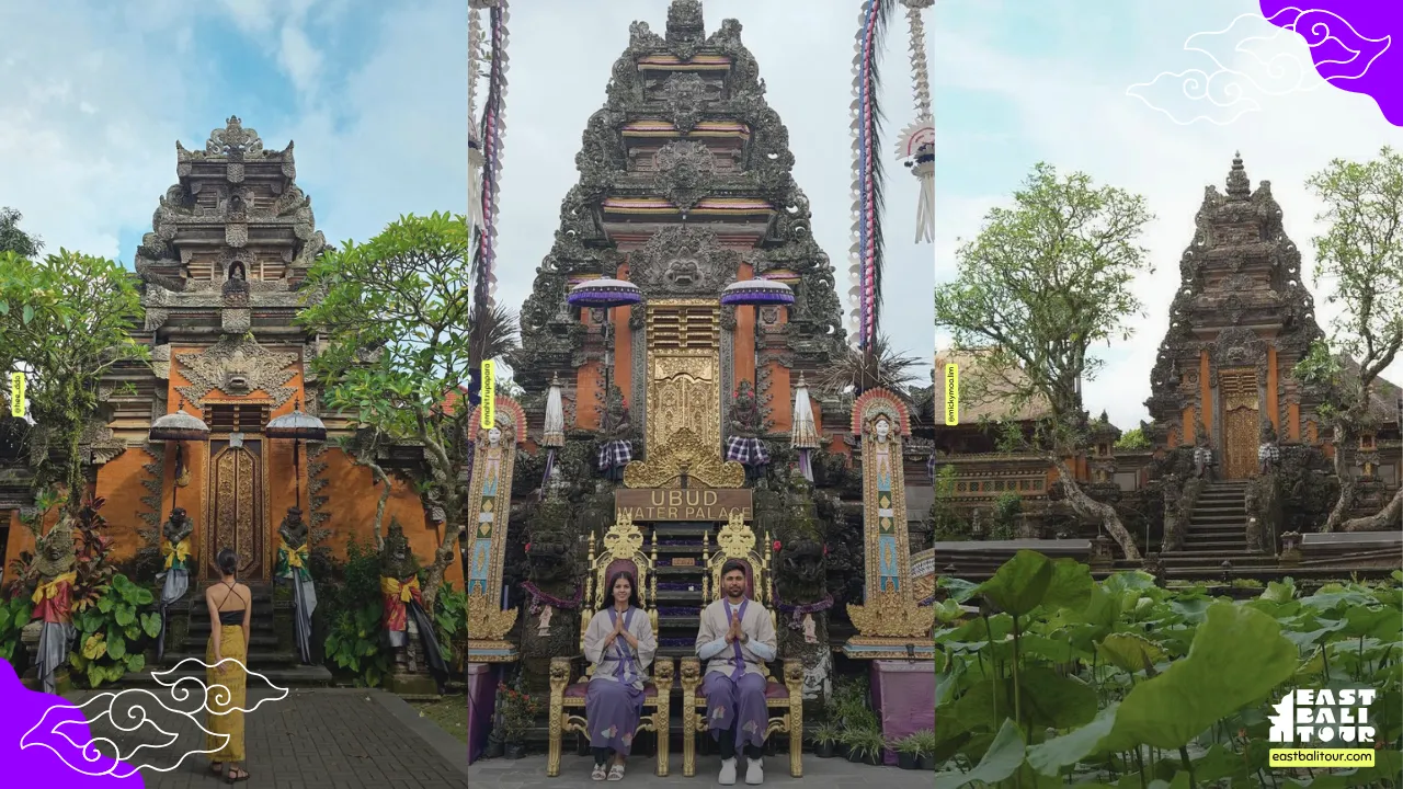 Ubud Palace 8 Ubud Palace Royal Puri Saren Agung traditional Balinese stone carvings and entrance gate