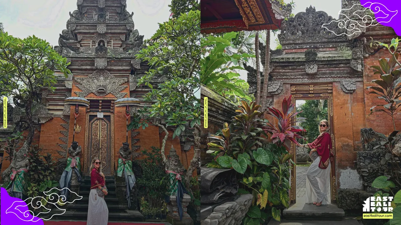Ubud Palace 13 Ubud Palace historical royal compound and classic Balinese stone gate structures