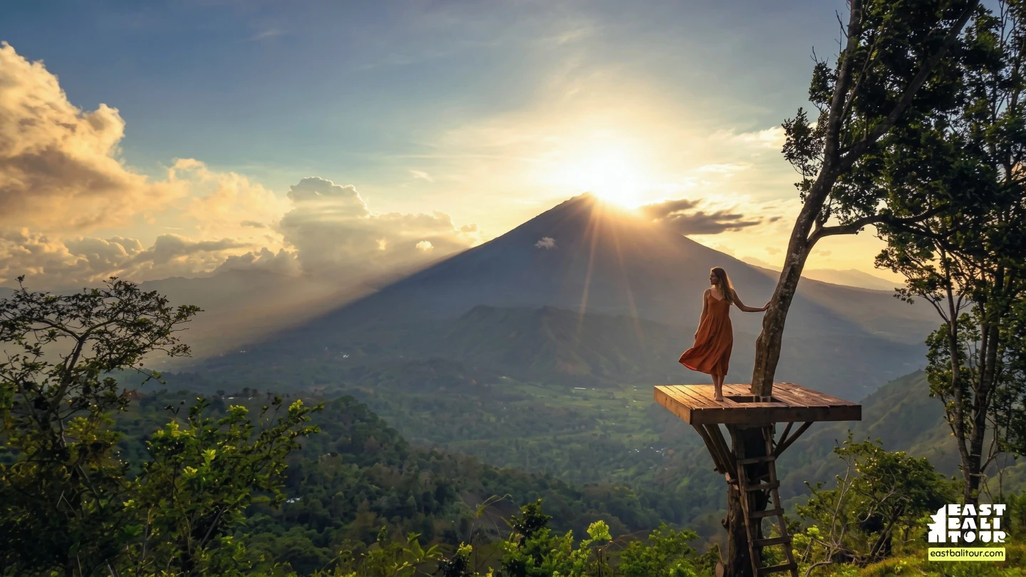 Lahangan Sweet Mount Agung Sunrise and Viewpoint Tour - East Bali Tour